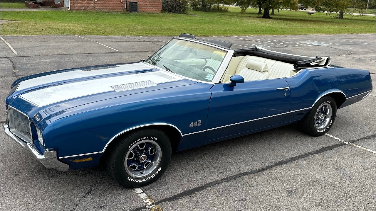 Test Drive 1971 Oldsmobile Cutlass Convertible SOLD $32,900 Maple Motors #2364