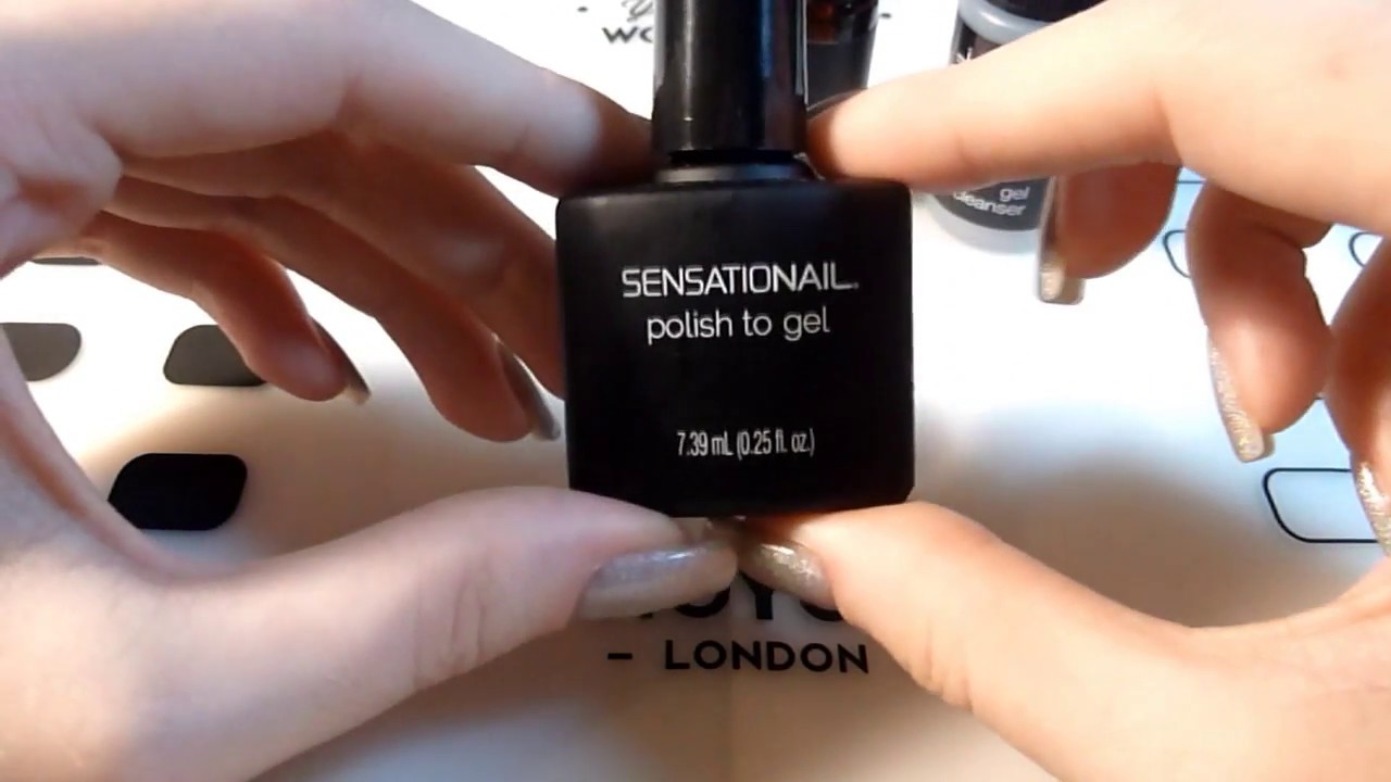 Sensationail: Esmaltado en gel en casa! Paso a paso
