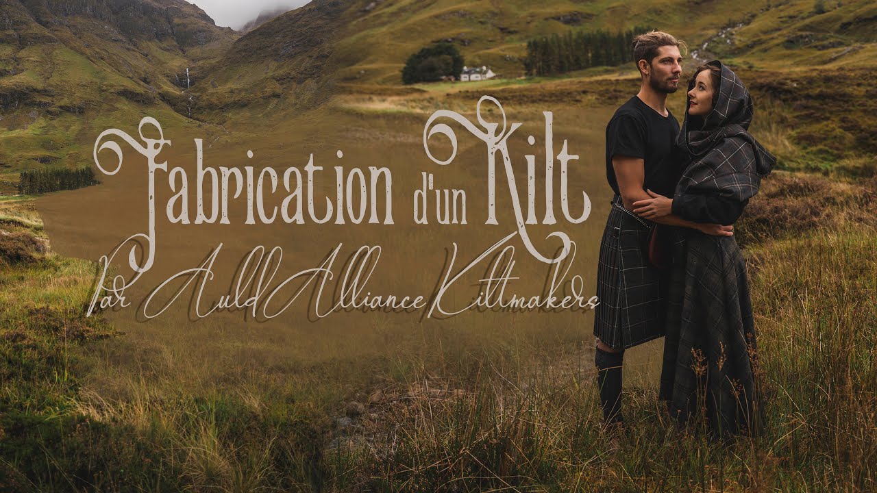 Je découvre l'incroyable fabrication d'un KILT ! + Visite de la filature