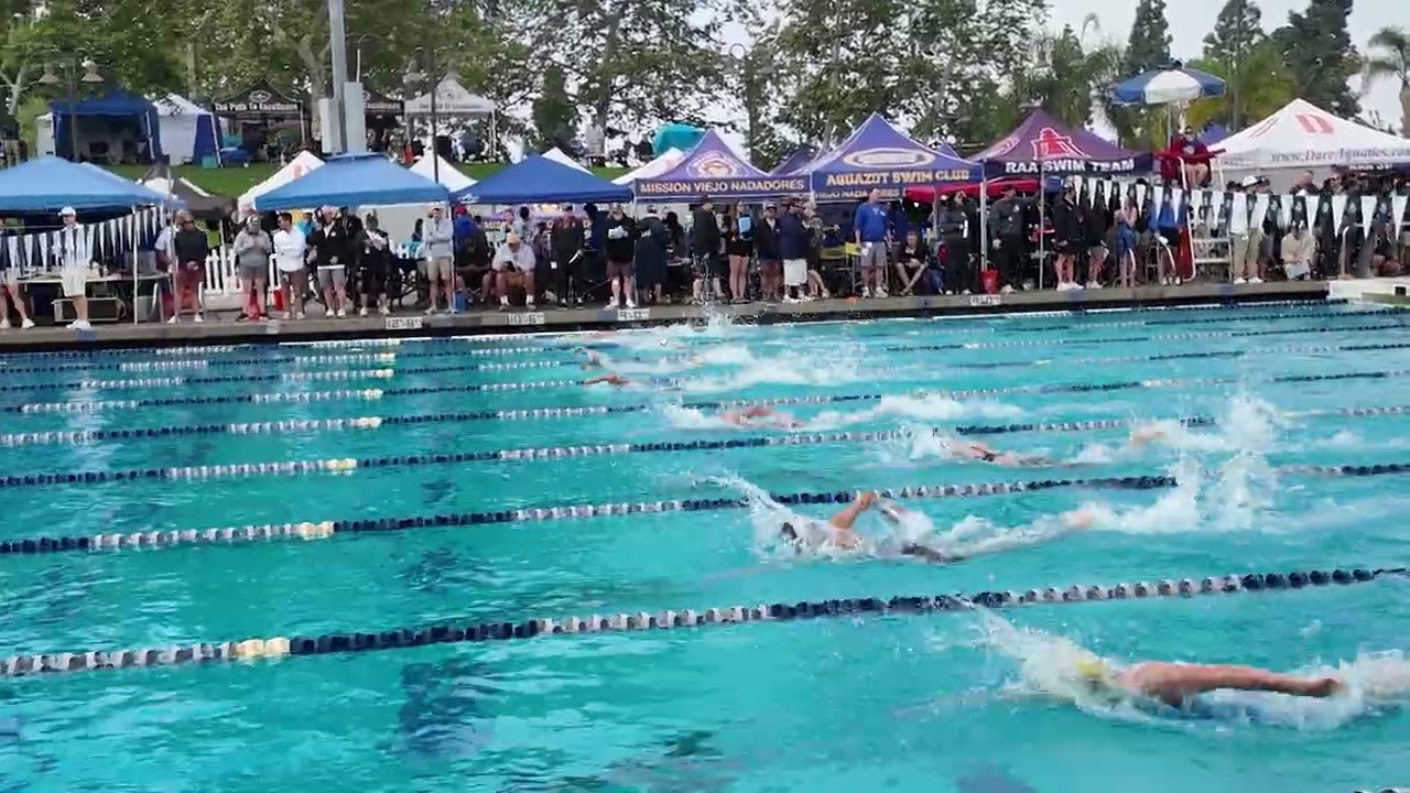 2026 CA SCS Spring Age Group Champs 03 12 2026 to 03 15 2026 SC 100FR Prelims Heat 9 Lane 2 Sophia