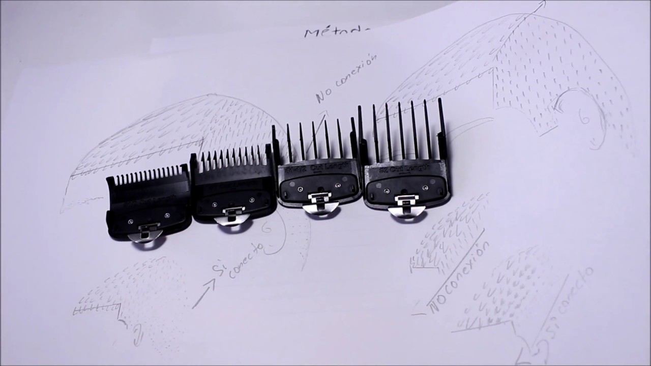 Dos formas para el Degradado (Técnica barbero) Barbería Dirección*****
