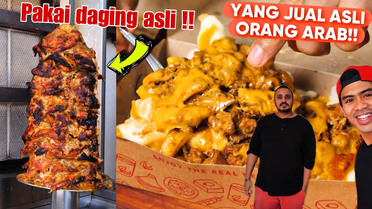 KEBAB DISINI PAKE DAGING ASLI, HARGA MURAH, YANG JUAL ASLI ARAB!!