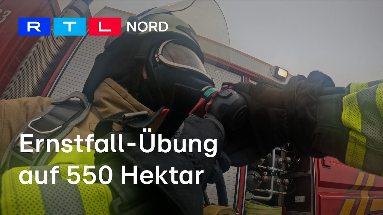 Rauch im Chemiewerk! Die Werkfeuerwehr übt den Notfall