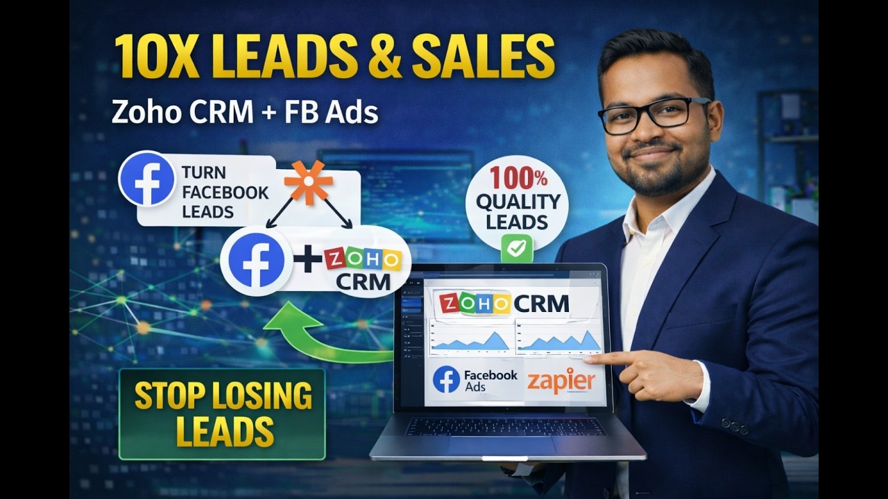 Facebook Leads Not Converting? Fix Sales Funnel + CAPI Tracking (Zoho CRM Guide)
