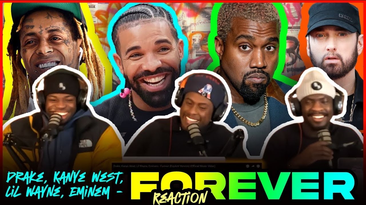 Drake, Kanye West, Lil Wayne, Eminem - Forever (Explicit Version) (Official Music Video) | Reaction