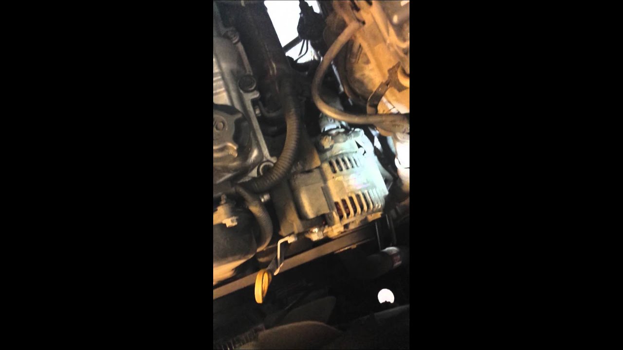 2001 Toyota 4 Runner alternator Part 2