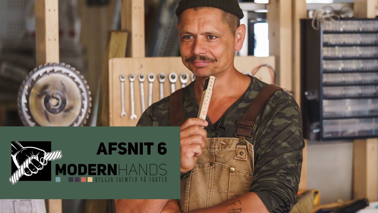 Dennis 'Tømrerlusen', gik fra modebranchen til at bygge bæredygtige huse. Afsnit 6 | Modern Hands