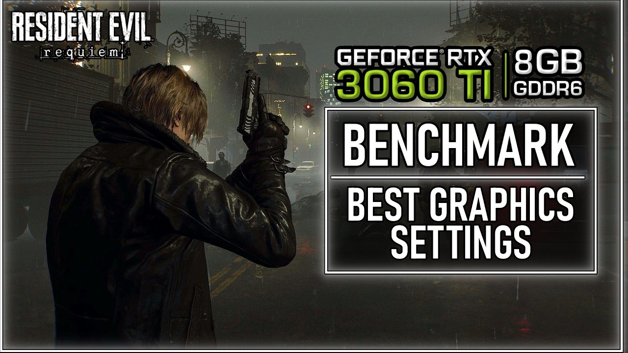 Resident Evil Requiem RTX 3060 Ti | BENCHMARK | BEST GRAPHICS SETTINGS Gameplay (RE9)