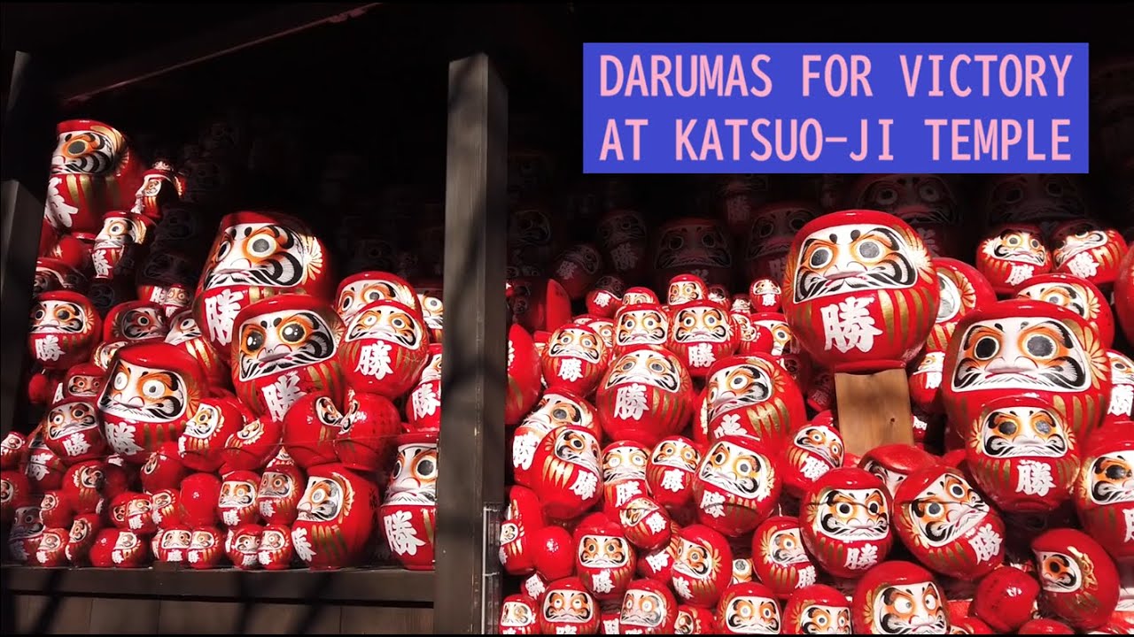 [VLOG] Katsuo-ji Temple's Autumn visit - Darumas in Minoh! 勝尾寺 大阪 観光 箕面 Sightseeing in Japan