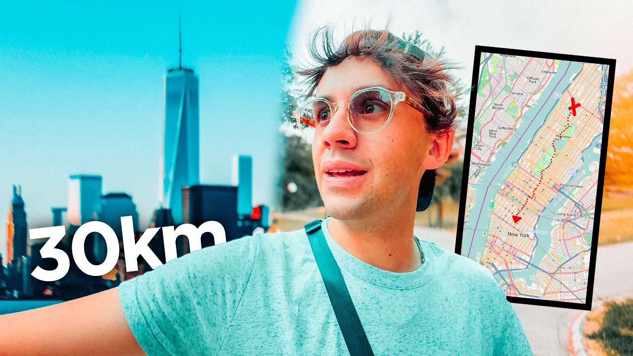 si può attraversare NEW YORK a piedi?