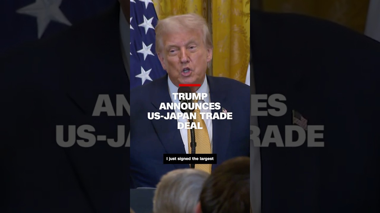 Trump announces US-Japan trade deal