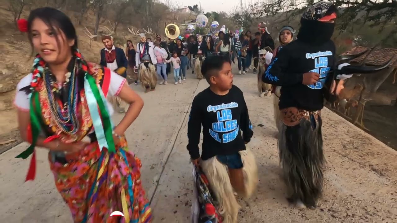Tradicional Calenda en el Estado de Oaxaca (San Sebastian Zoquiapan) Ultra HD 4K