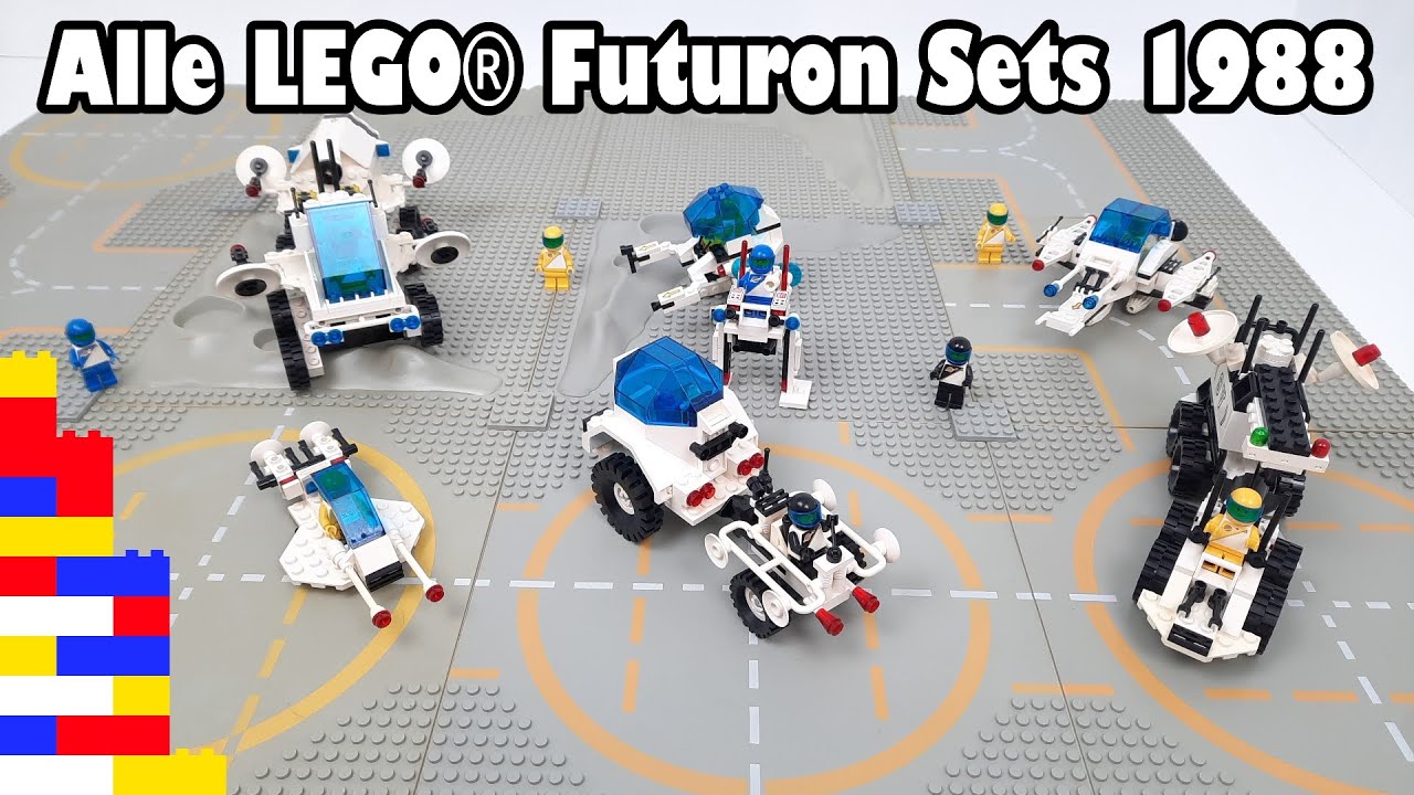 LEGO® Raumfahrt/Space - ALLE Futuron Sets aus 1988 [Theme]