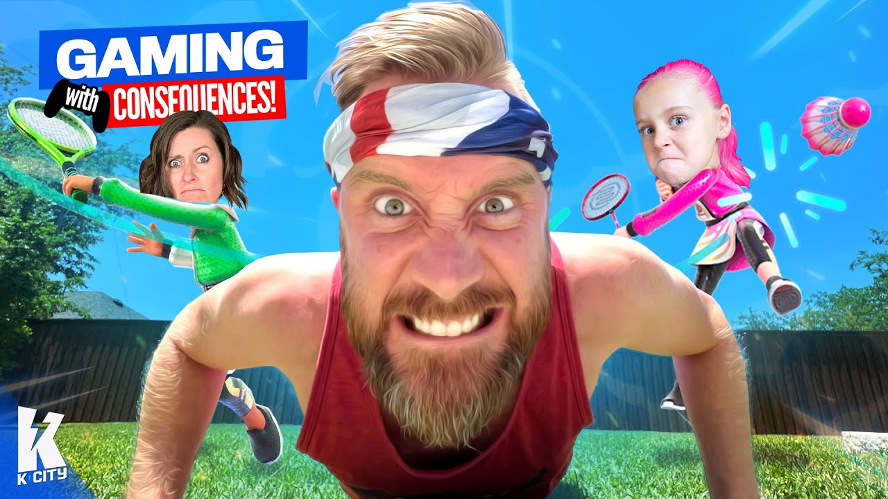 Проигравший идёт в форму! (Игры с последствиями: меняй вид спорта!) / K-City Family
