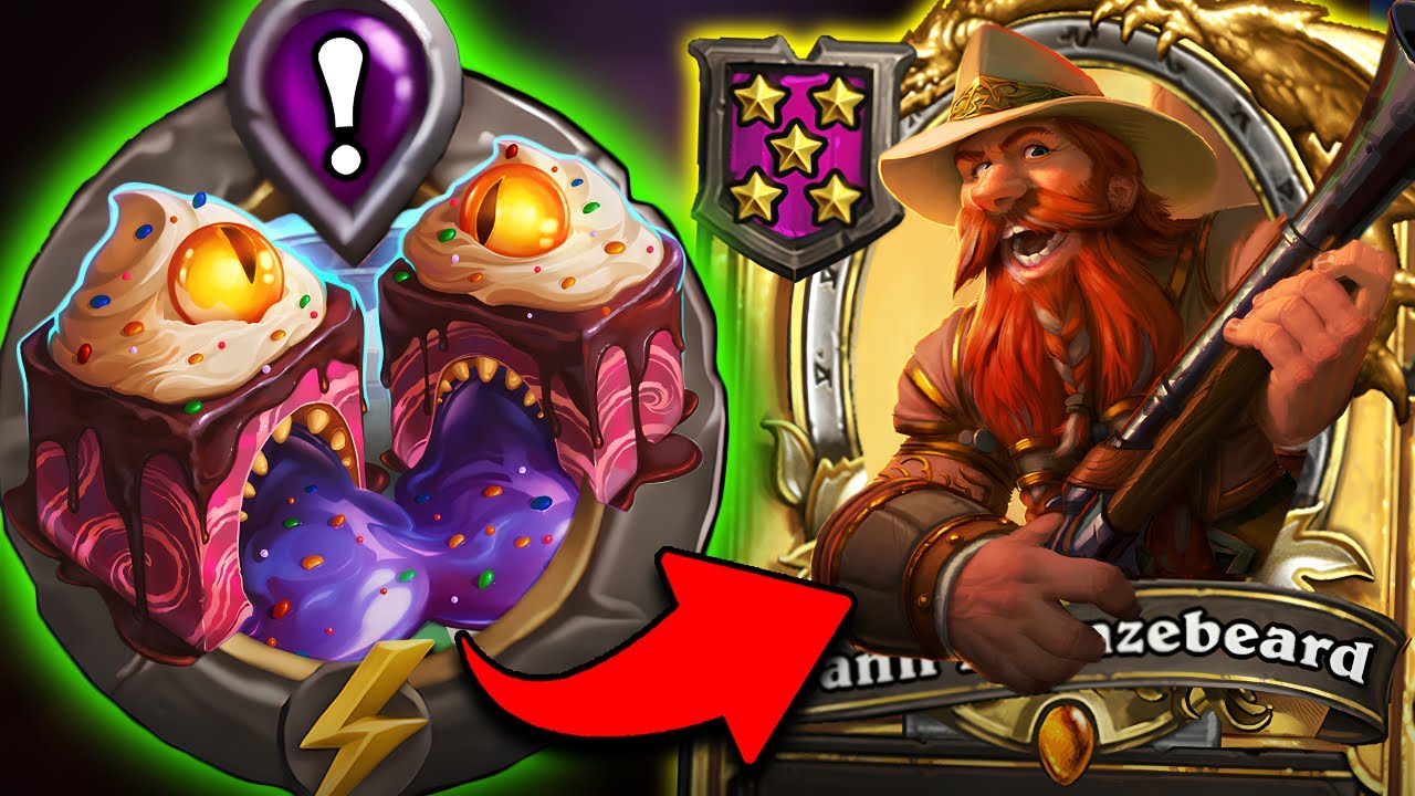 YOGG Gave Me GOLDEN Brann! | Hearthstone Battlegrounds