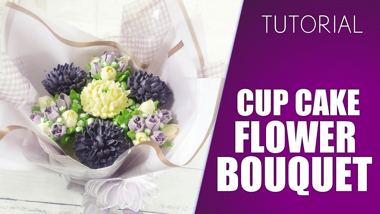IDE JUALAN KEKINIAN !! CUPCAKE BUKET BUNGA SUPER CANTIK DAN MEWAH || CUPCAKE FLOWER BOUQUET