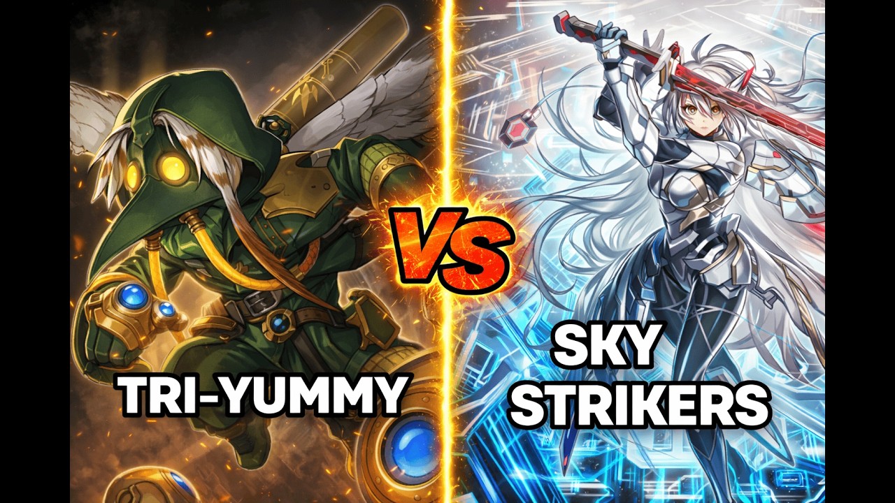 Tri - Yummy Vs Sky Strikers | YCS Preparation | Dueling Nexus