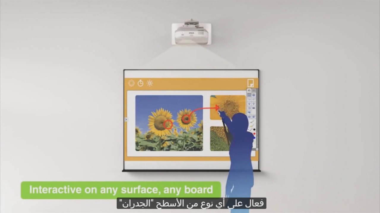 مزايا البروجكتور التفاعلي