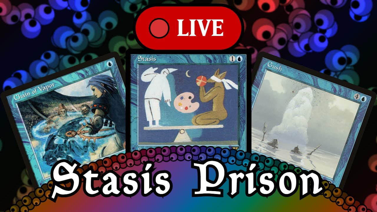 𝗟𝗜𝗩𝗘 | Stasis Prison: MTGO League #6: Premodern