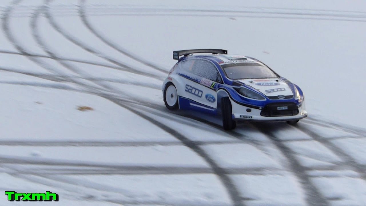 RC Rally Car Kyosho DRX VE Ice & Snow Drift donuts
