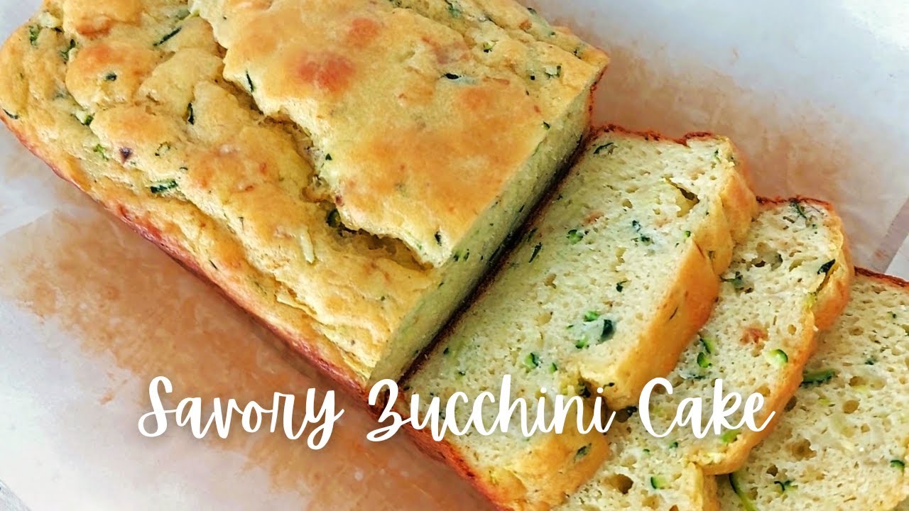 Легкий соленый кабачковый торт, который удивит вас | Без масла, со вкусом!