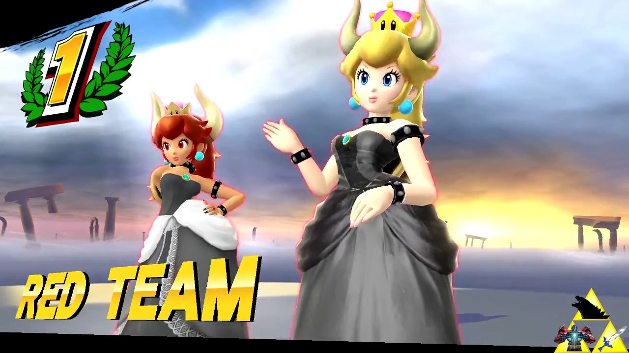 Bowsette in Smash Bros for Wii U