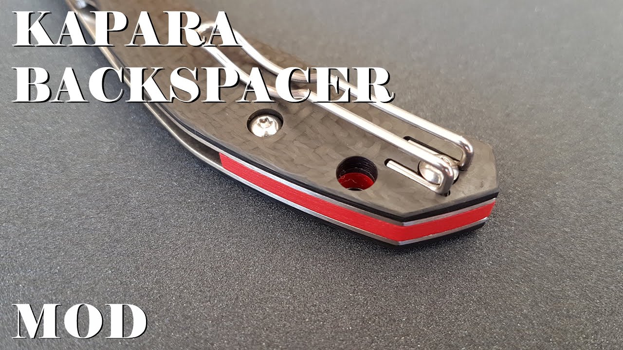 Spyderco Kapara to Redback Mod