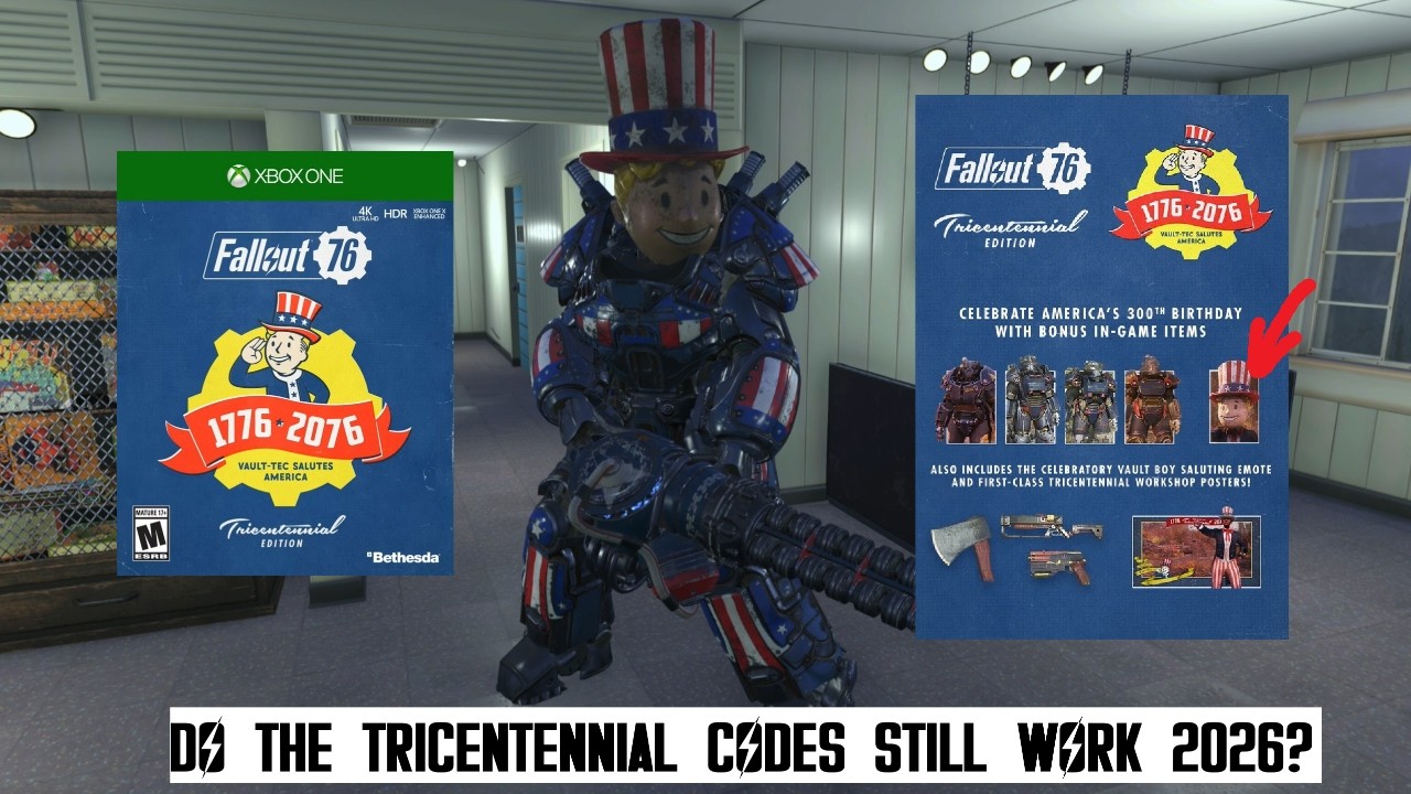 Fallout 76: Do Pre-Order Bonus Codes Still Work? (Tricentennial Bonus)
