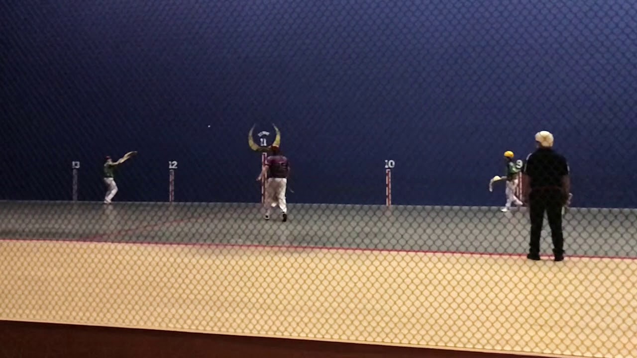 Slow motion Jai Alai
