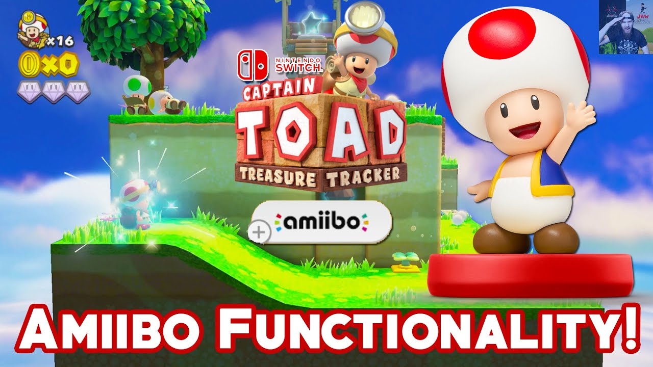 Приложение Captain Toad Treasure Tracker &mdash; Функциональность Amiibo (как это работает)