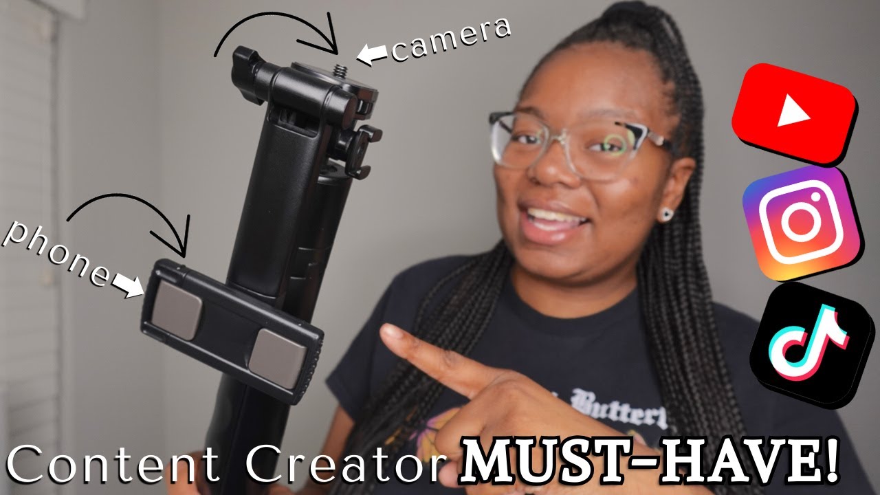 The ONLY Tripod You Need for Content Creation! Dual Recording Made Easy