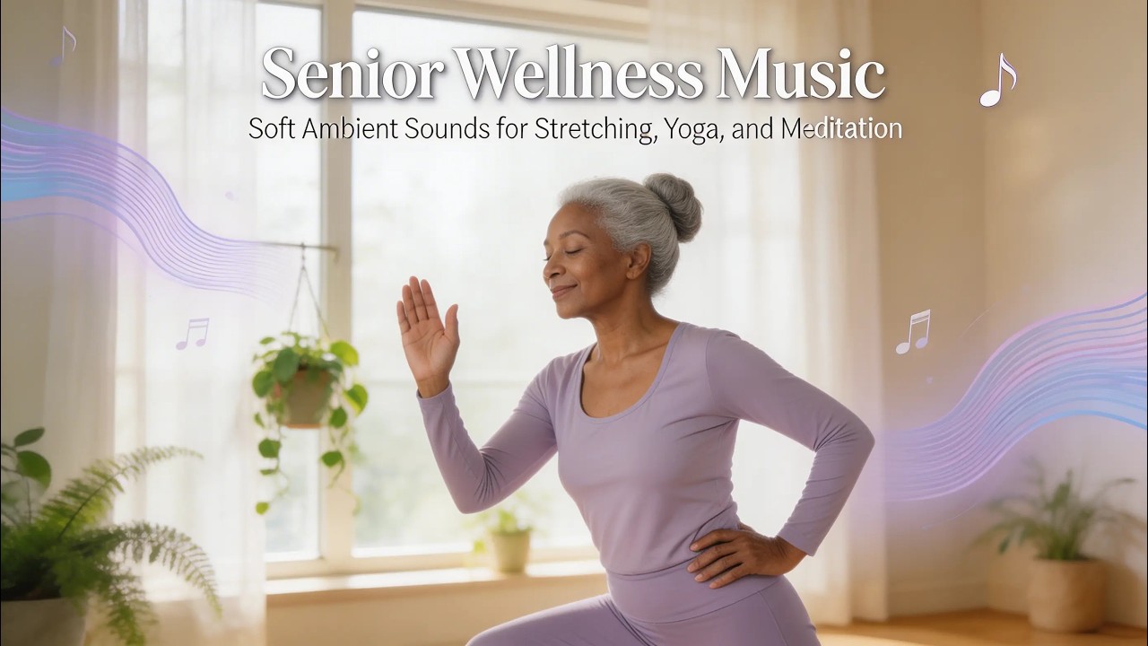 Senior Wellness Music: Soft Ambient Sounds for Stretching, Yoga, and Meditation