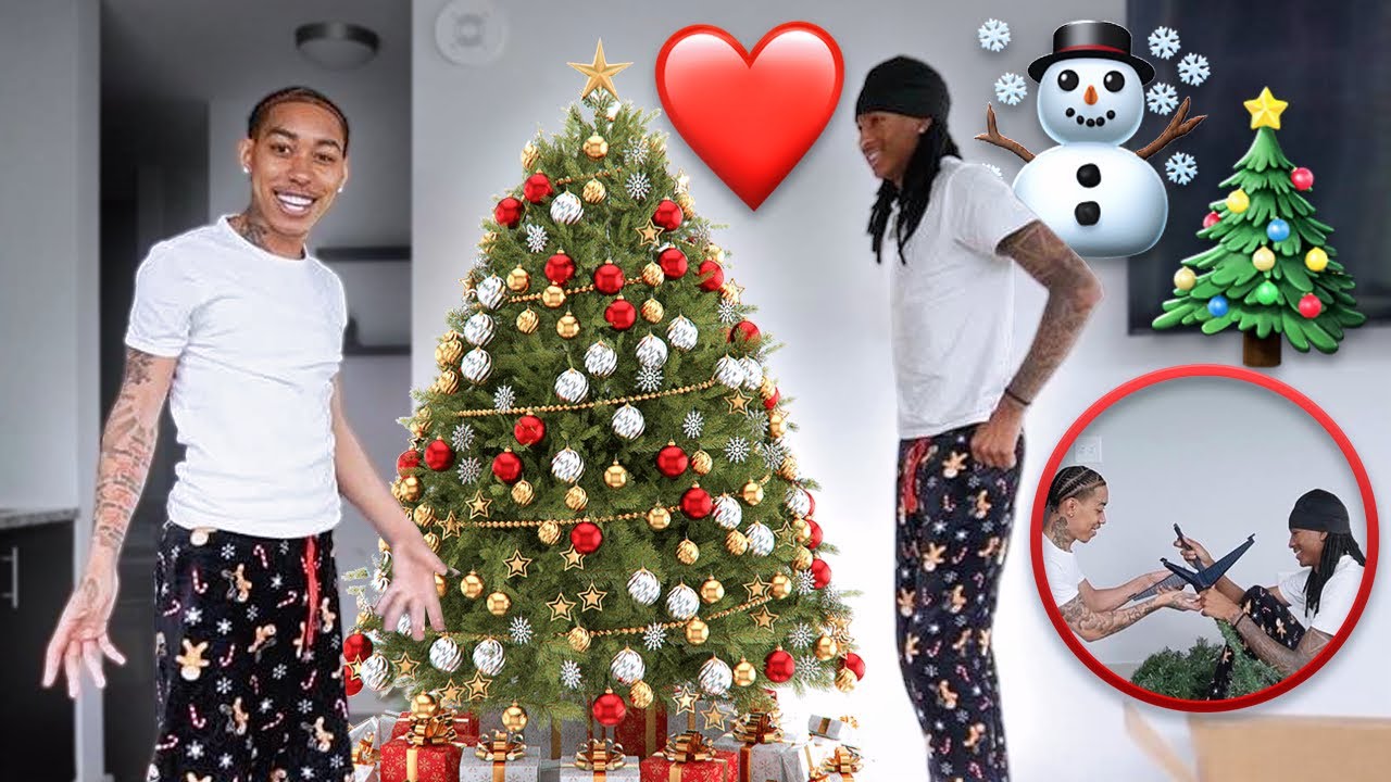 Put Up Our Christmas Tree With Us | Vlogmas Day 2
