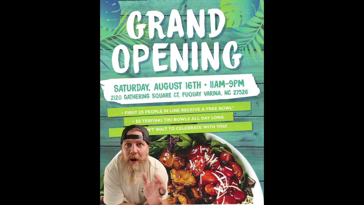 Fresh flavors are about to hit Fuquay-Varina this weekend! 🥗🔥
