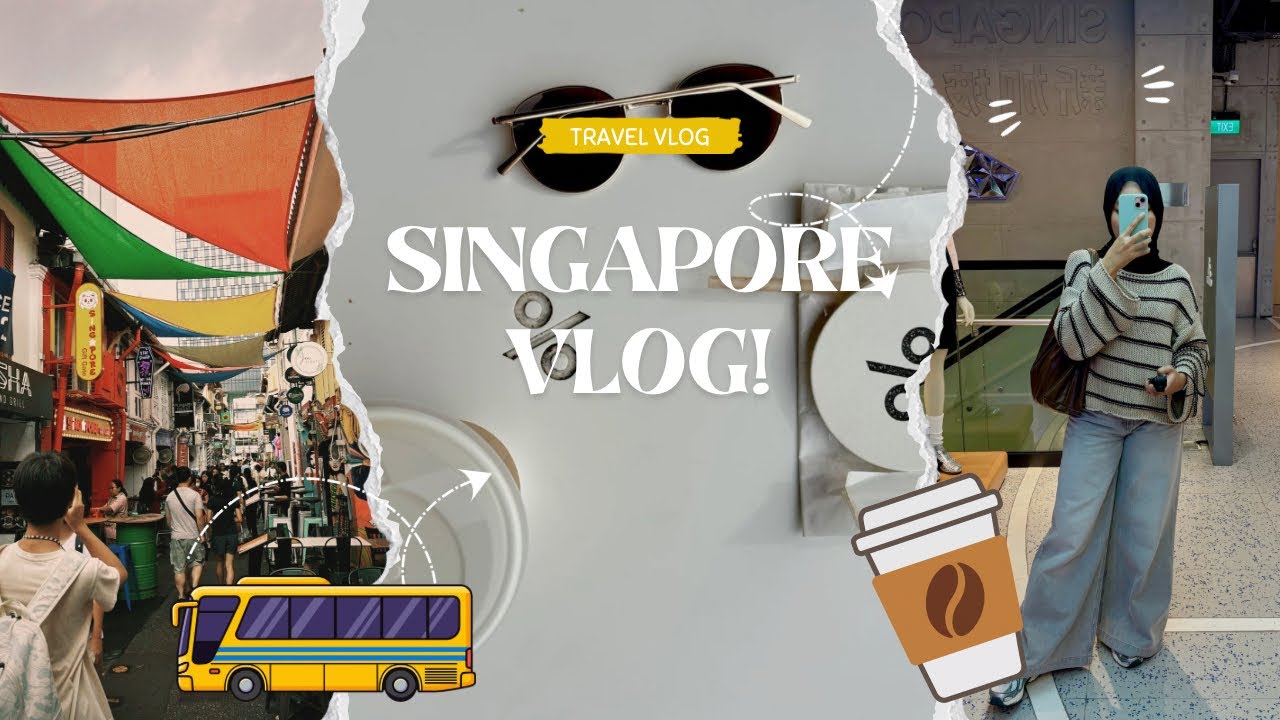 SG Vlog🇸🇬! 4 days in Singapore: eating and shopping🛍️