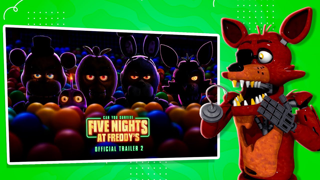 Five Nights at Freddy's | Официальный трейлер FNAF 2 РЕАКЦИЯ с FOXY
