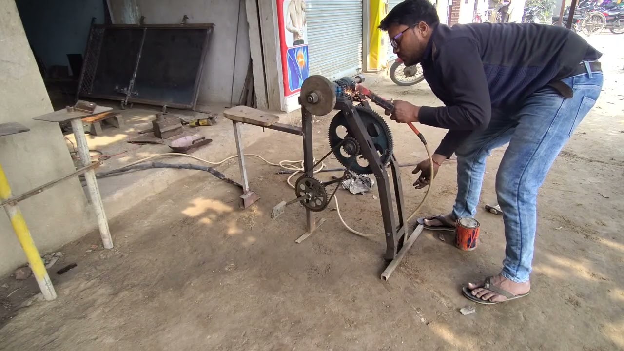 Dhaar Lagane Ki machine