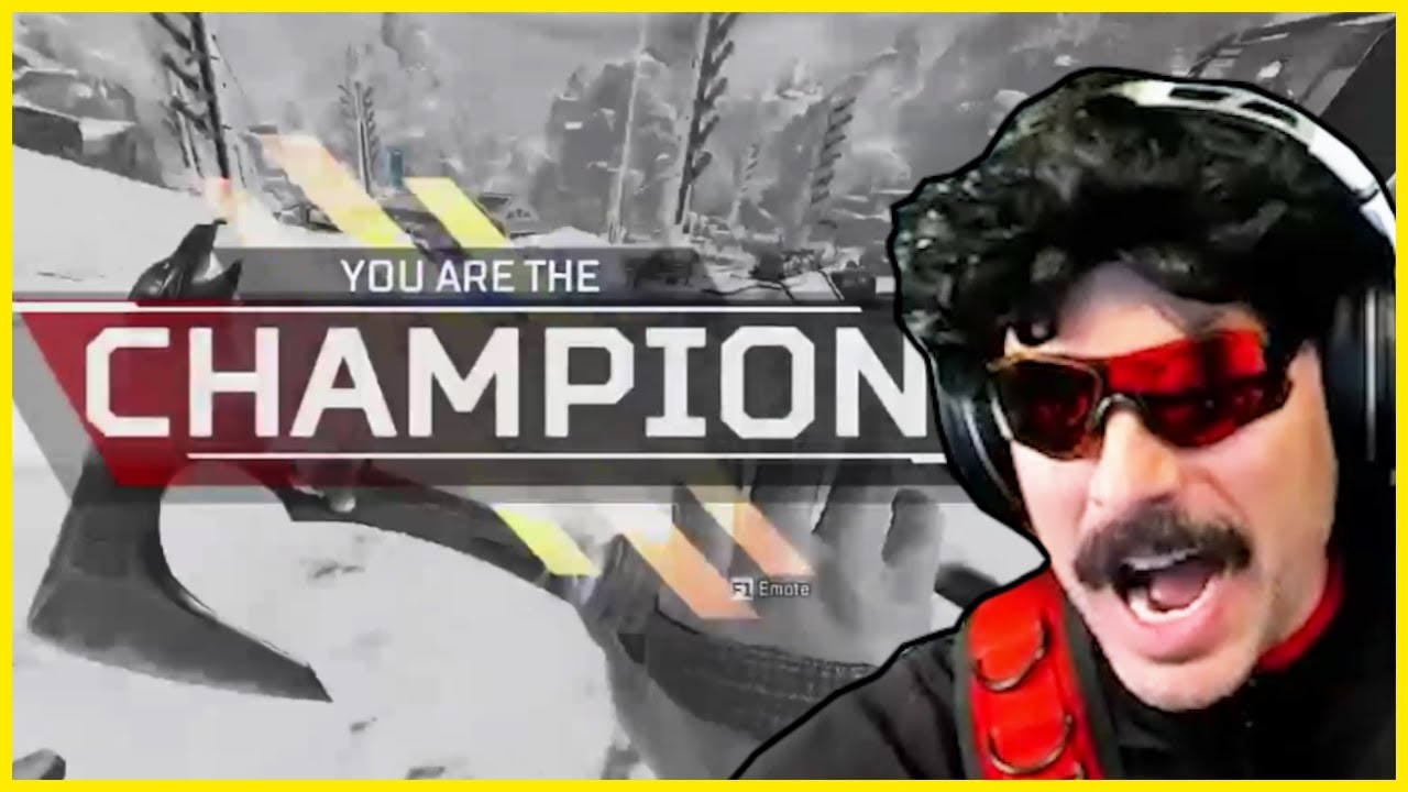 DrDisrespect's FIRST Apex Legends WIN in Season 15!