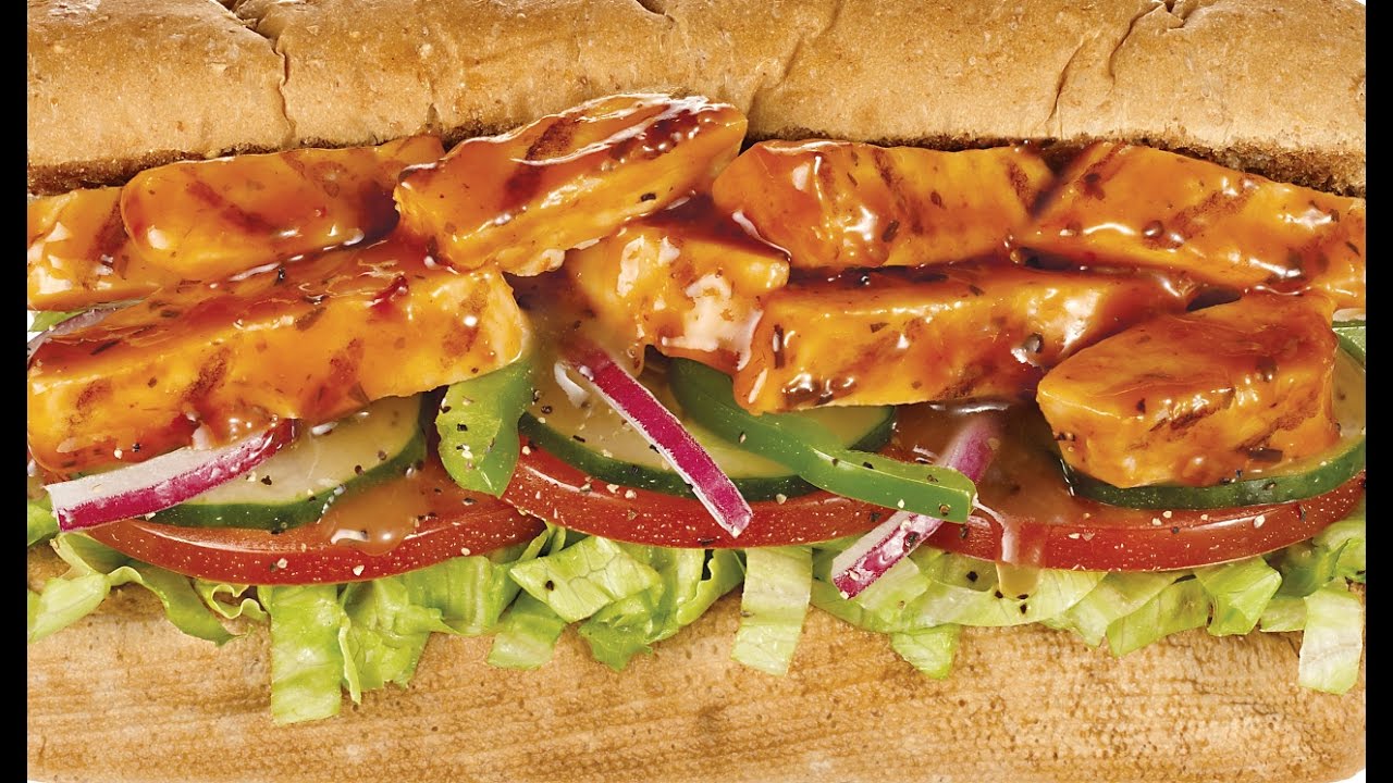 Making of Subway Paneer Tikka Sub ...... Its tempting