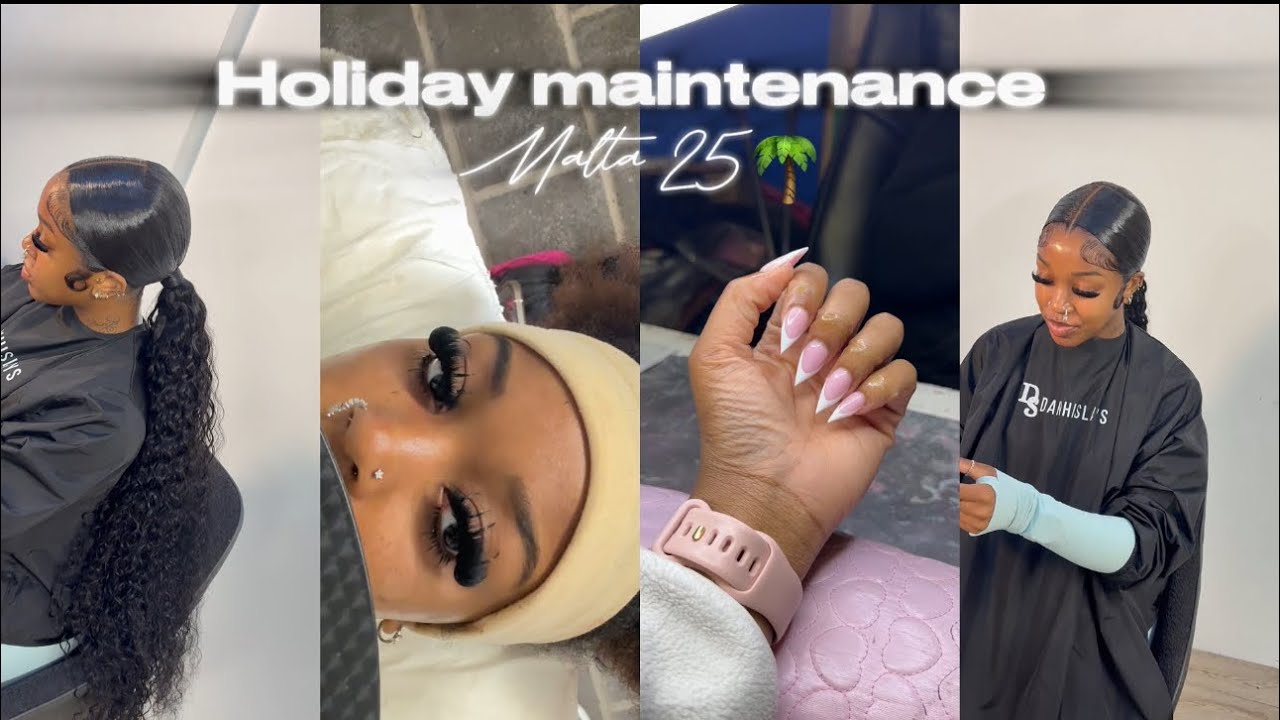 Holiday Maintenance Vlog| Malta *we outside* i’m ready!