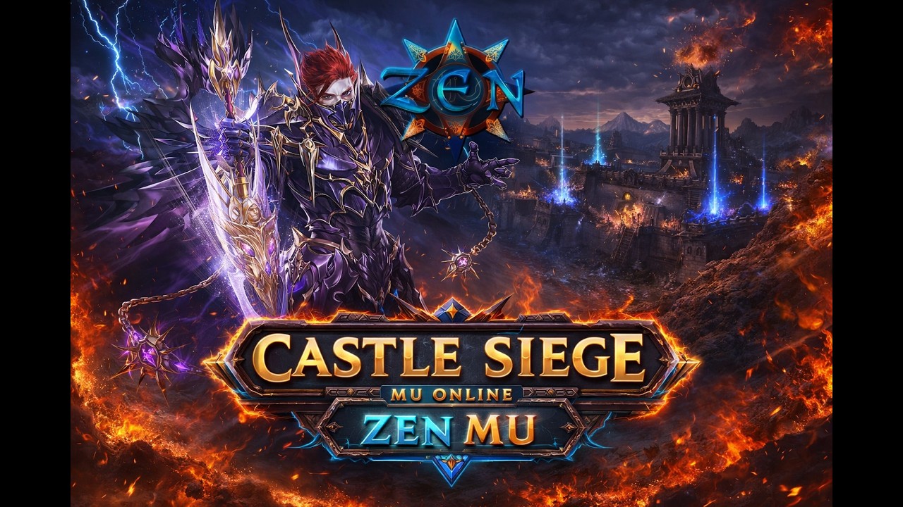 ZenMU Season 2 - Castle Siege 15/03/2026 [ MG ]