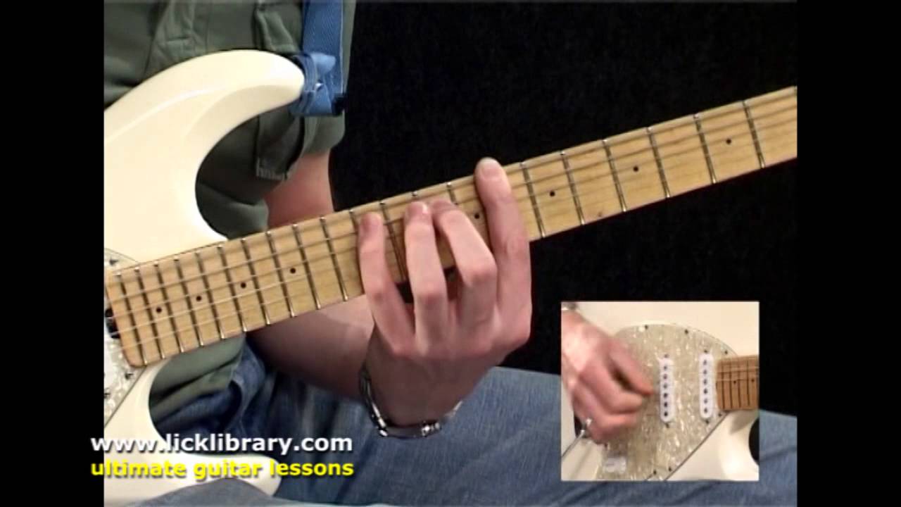 The House Is Rockin' Stevie Ray Vaughan Cover Guitar Performance | SRV Guitar Lesson DVD Licklibrary