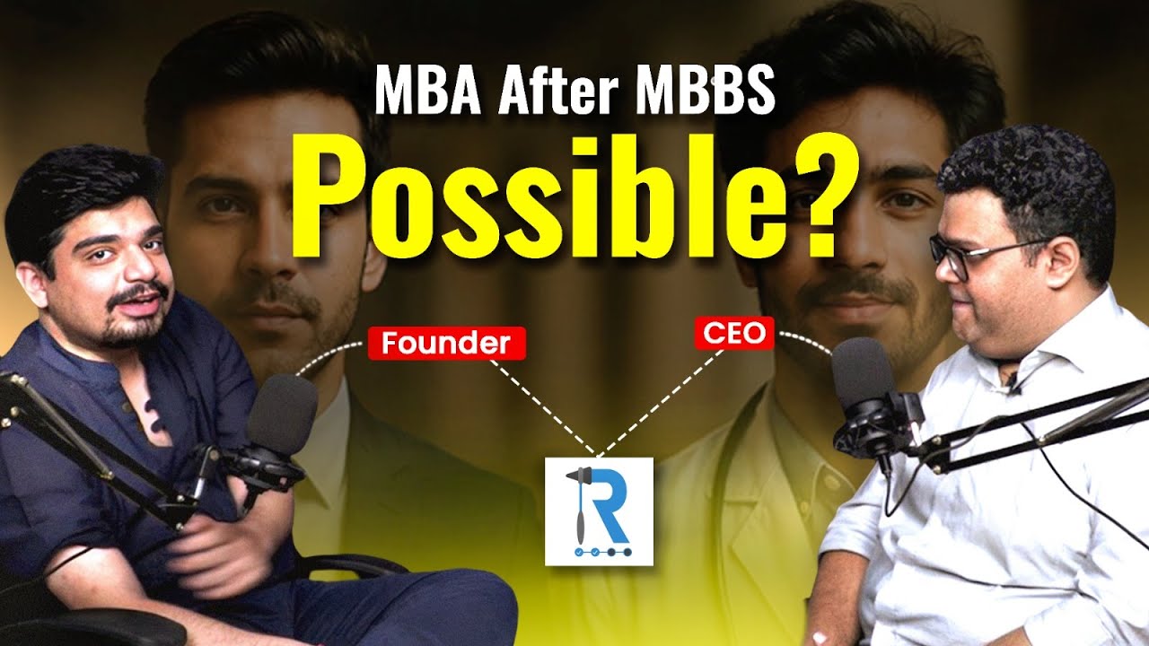 Doctor moved away from conventional path and went for MBA | @Reflex_PG CEO Dr. Utsav