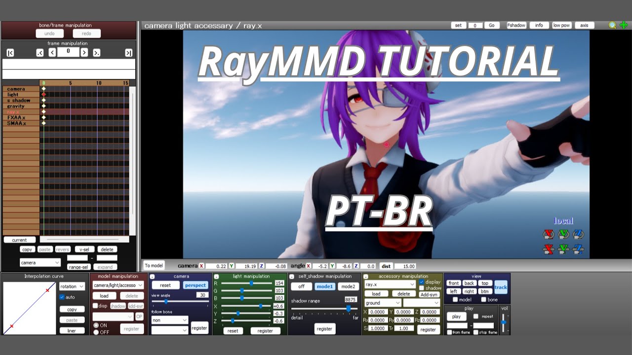 Como usar o RayMMD! [Tutorial PT-BR] (uma tentativa de fazer um tutorial)