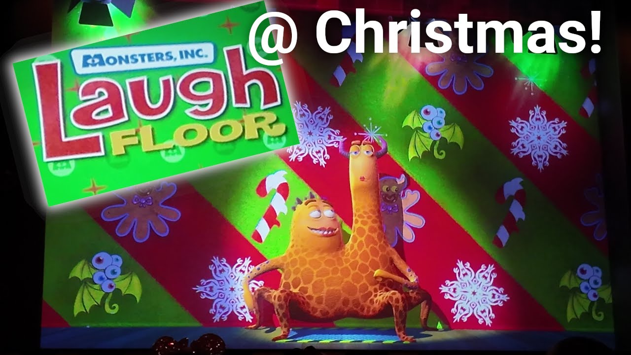 Monsters Inc. Laugh Floor During Mickey's Very Merry Christmas Party
