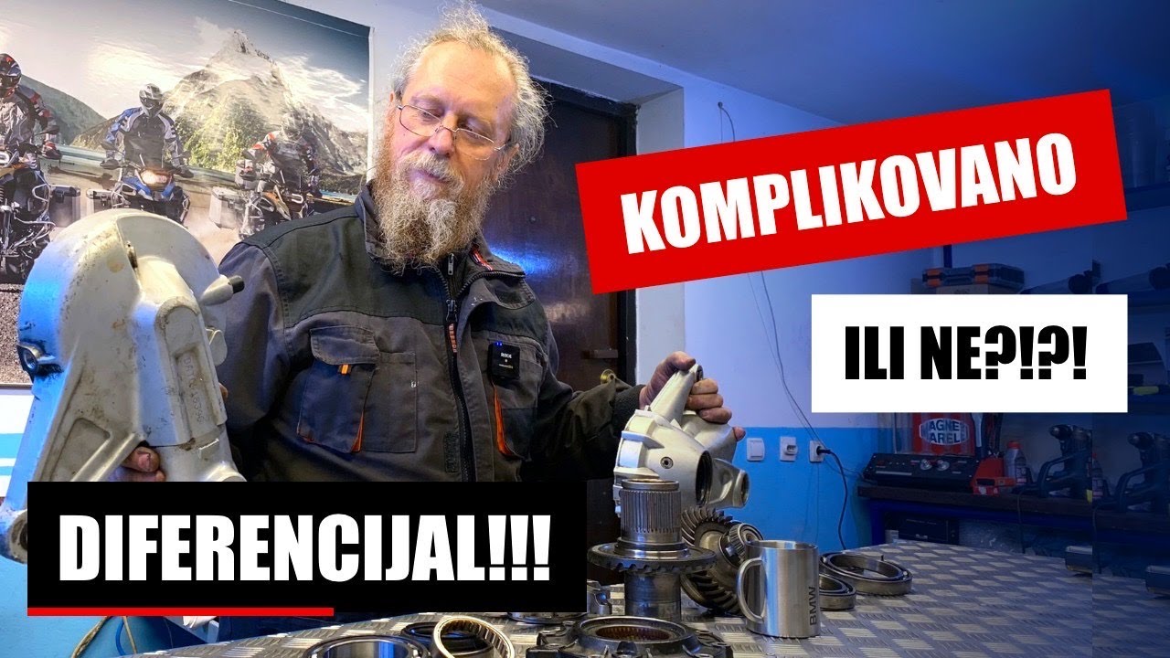 Diferencijal zamena lezajeva - Mudrolije na motorima