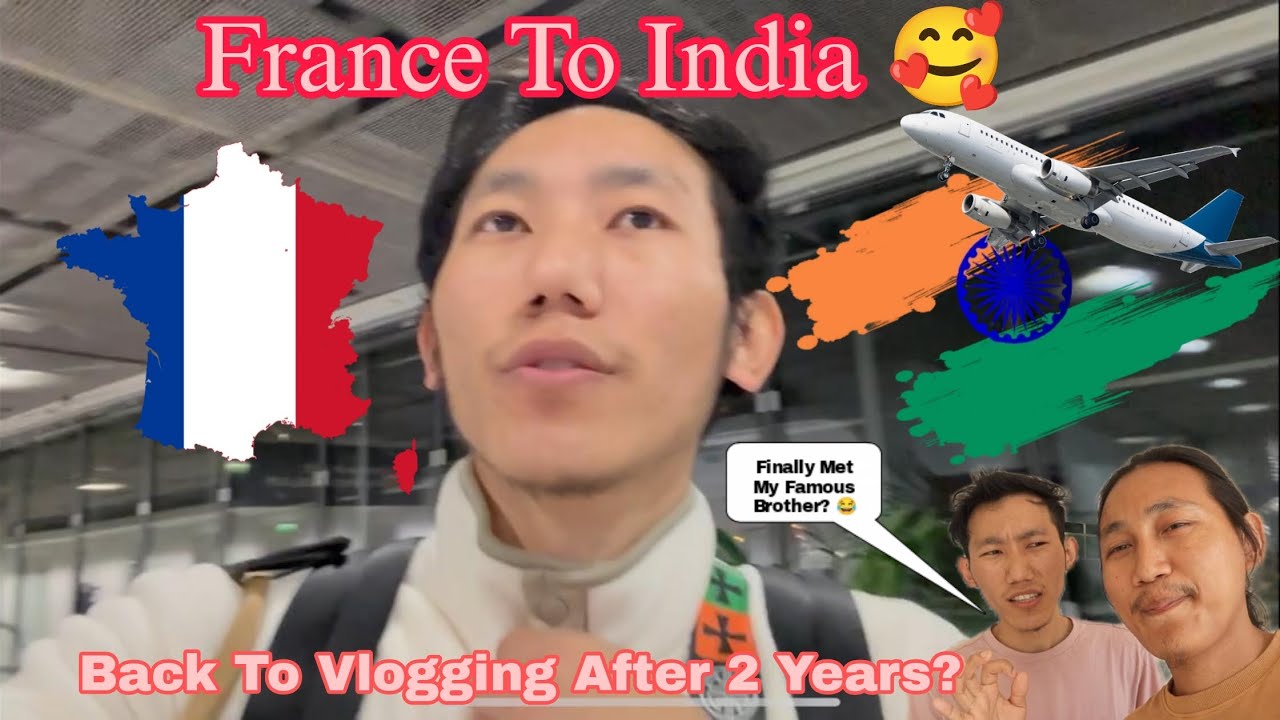 FINALLY IN INDIA🇮🇳 || Paris to Bhandara | finally met Bhu Yarab | Home​⁠@bhuyarab2255