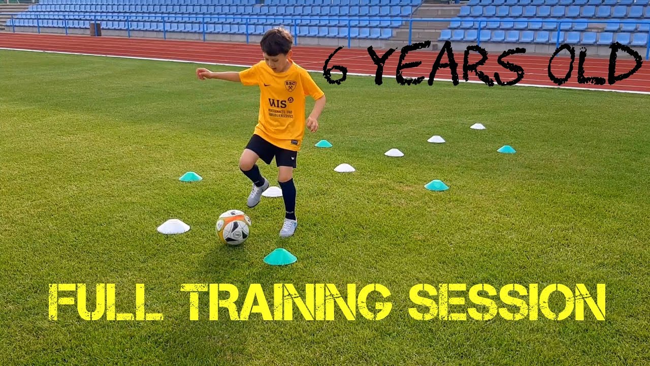 Individual Soccer Training With 6 Year Old Talent 🔥 Профессиональная Индивидуальная Тренировка