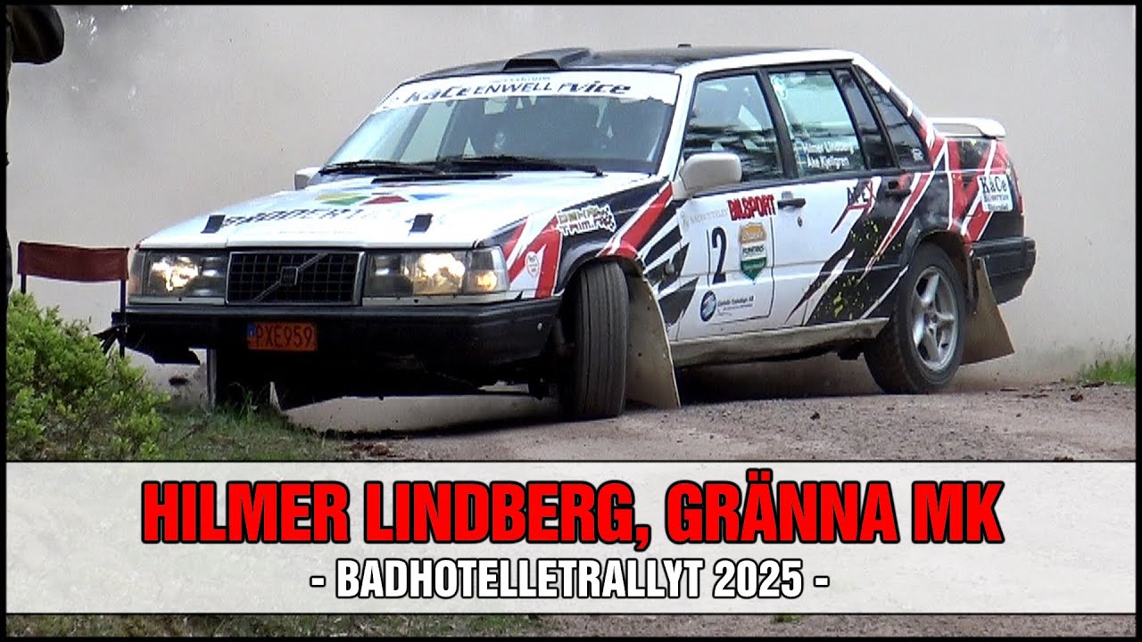 Hilmer Lindberg, Gr&auml;nna MK - Badhotelletrallyt 2025