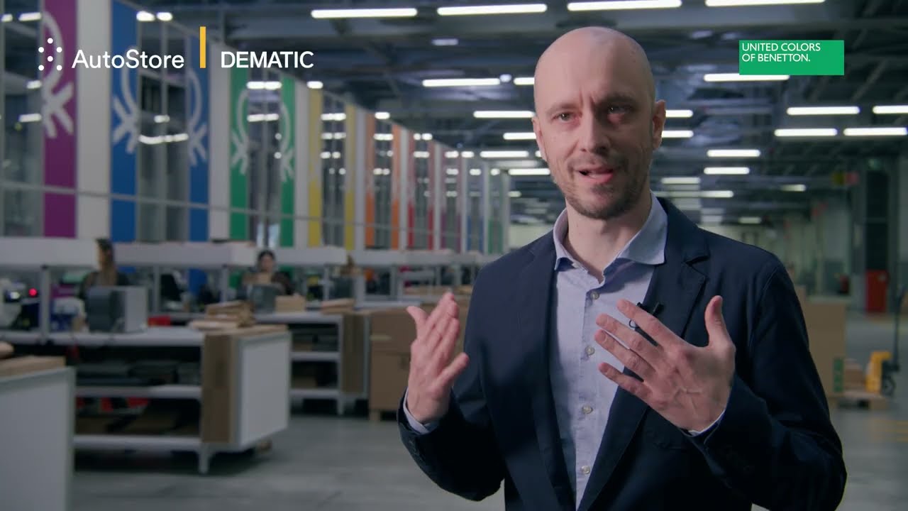 Benetton Group increases storage density by 3x with AutoStore™ empowered by Dematic
